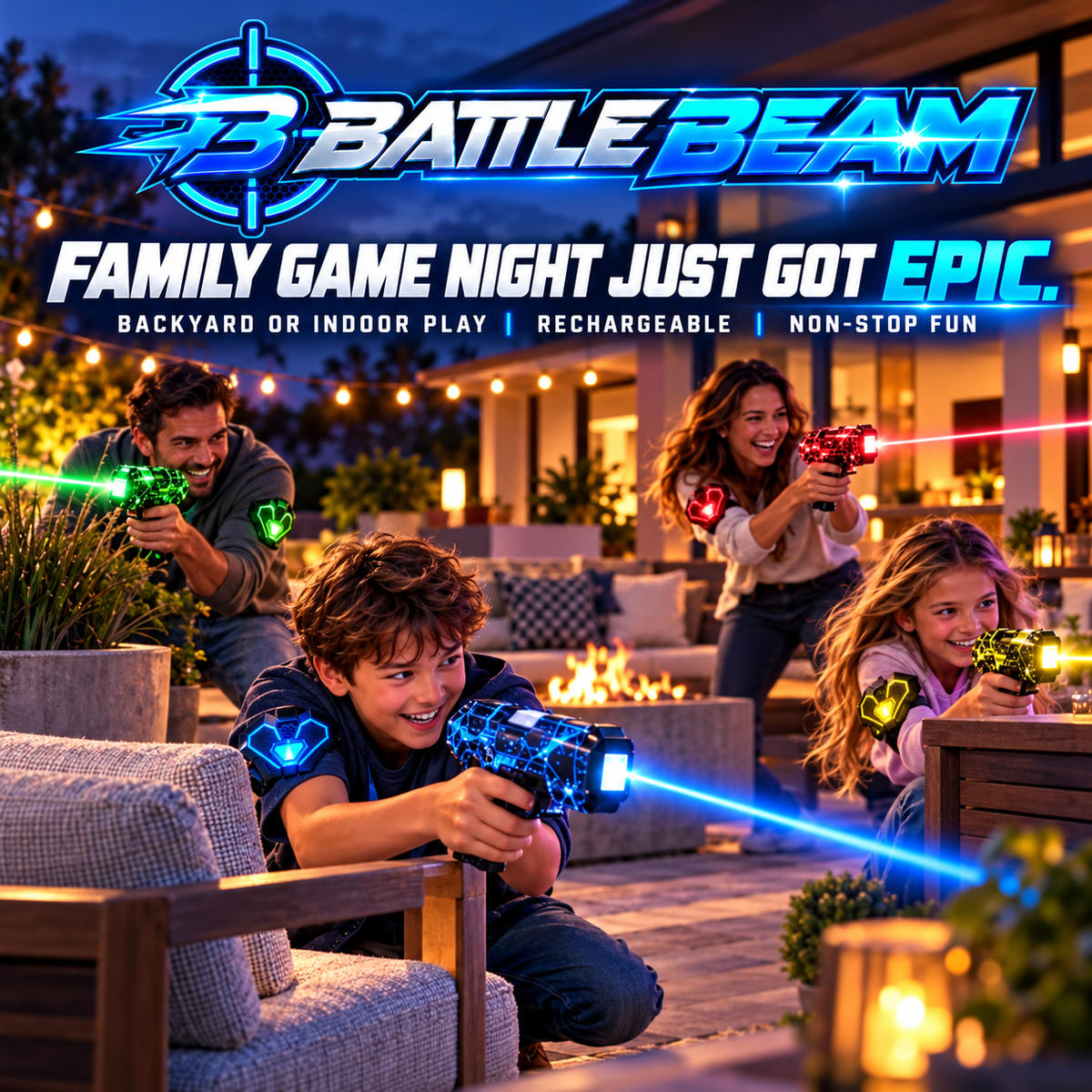 Battle Beam™ Lazer Tag Set